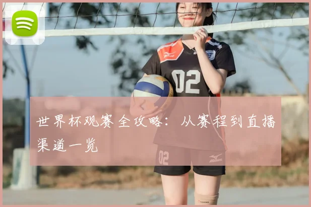 世界杯观赛全攻略：从赛程到直播渠道一览