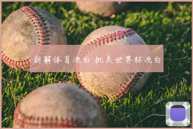 新解体育洗白 批美世界杯洗白